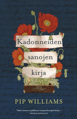 Kadonneiden sanojen kirja- kirjan kansikuva