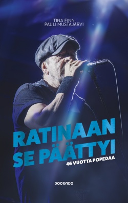 Ratinaan se päättyi -kirjan kansikuva