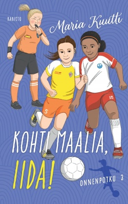 Kohti maalia, Iida! -kirjan kansikuva