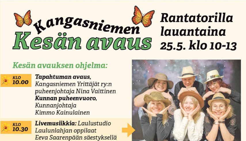 kesän avaus