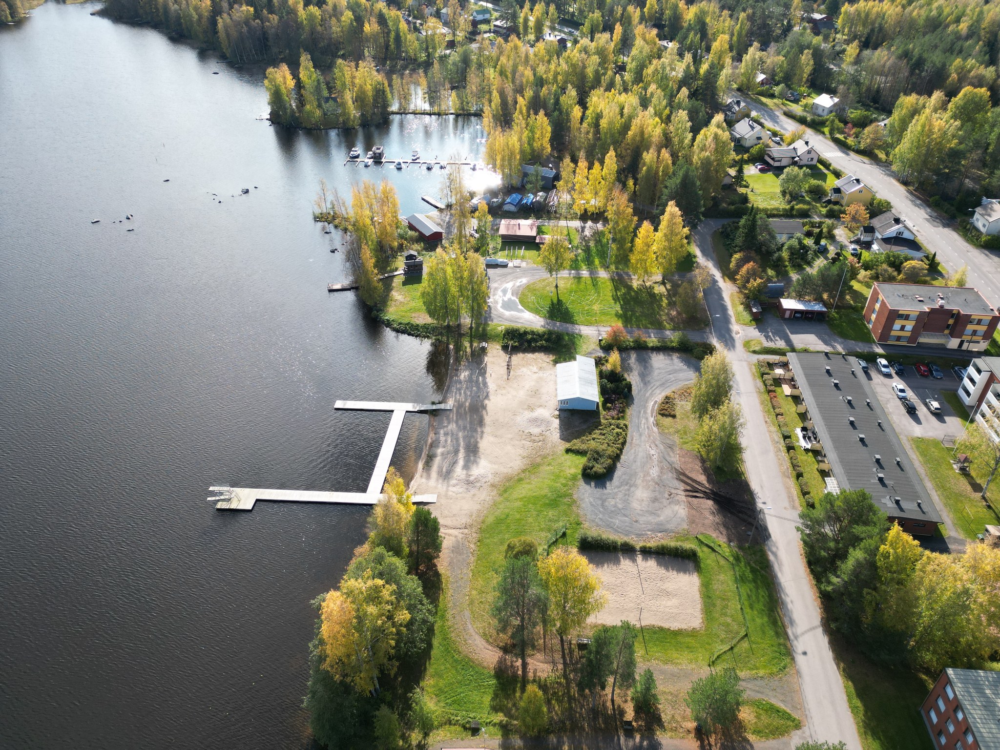 Water Stunt Track At Kangasniemi Beach Kangasniemi
