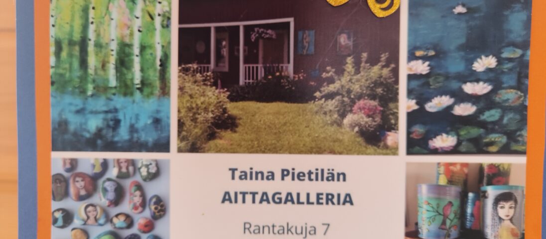 Taina Pietilän Aittagallerian mainos