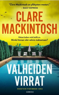 Valheiden virrat -kirjan kansikuva