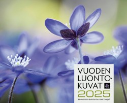 Vuoden luontokuvat 2025 -kirjan kansikuva