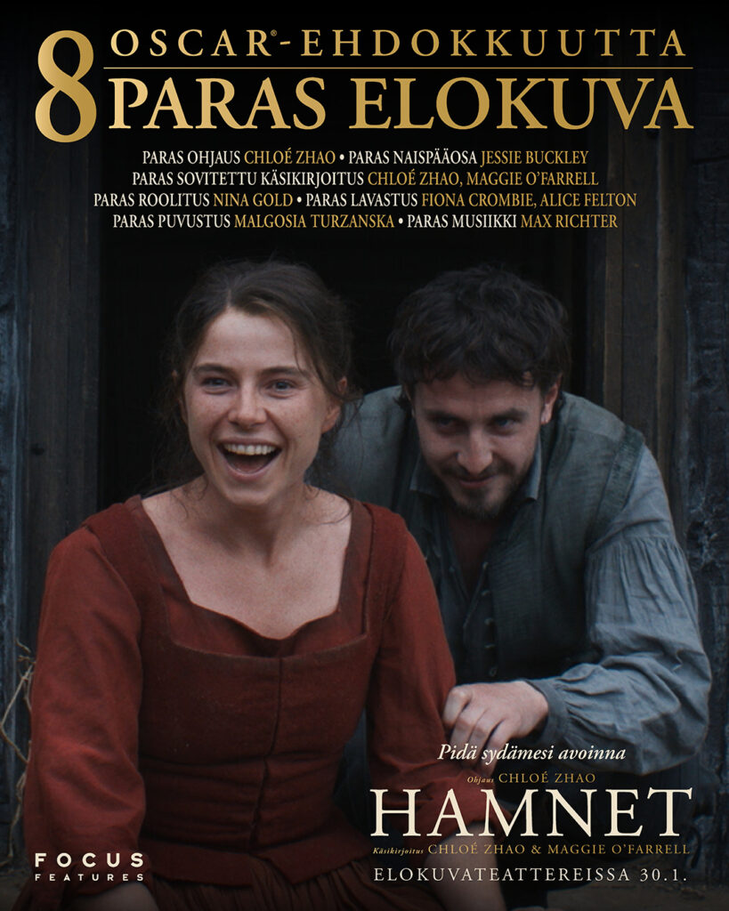 Hamnet-elokuvan juliste