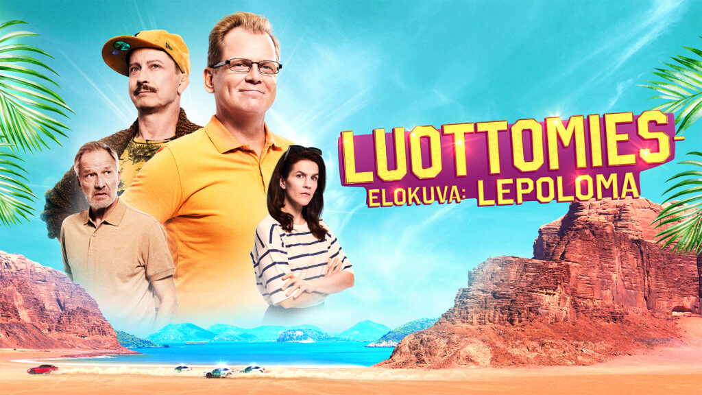 Luottomies-elokuva: Lepoloma juliste 