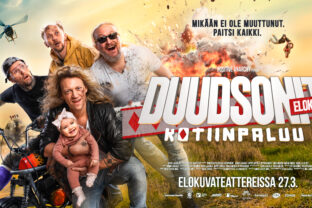 Duudsonit kotiinpaluu -elokuvan juliste