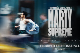 Marty Supreme -elokuvan juliste