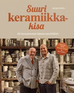 Suuri keramiikkakisa -kirjan kansikuva