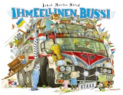 Ihmeellinen bussi -kirjan kansikuva