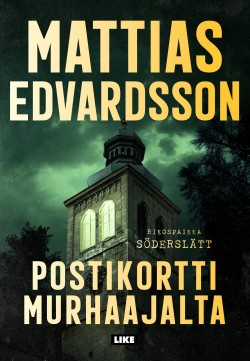 Postikortti murhaajalta -kirjan kansikuva