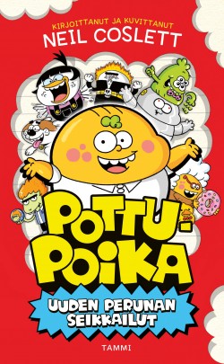 Pottupoika-kirjan kansikuva