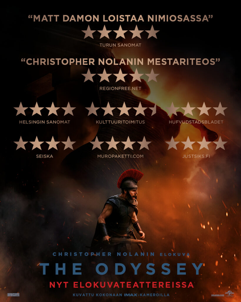 The Odyssey -elokuvan juliste