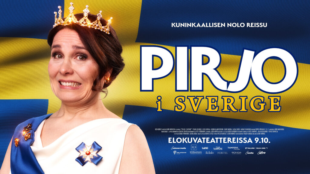 Pirjo i Sverige -elokuvan juliste