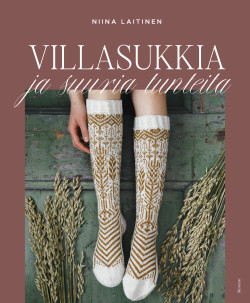 Villasukkia ja suuria tunteita -kirjan kansikuva